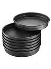 Used Exact Stack   Deep Dish Pizza Stackable Pans Bundy Chicago Metallic Glazed 