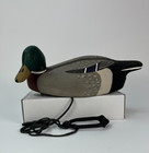 Vintage Mallard Decoy Swivel Head Weighed Keel Signed By Artist 1995