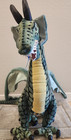 Melissa And Doug Jumbo Large Green Realistic Winged Dragon Stuffed Animal Plush