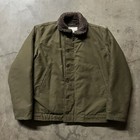 Vintage Ww2 U s  Navy N-1 Nxss25614 Repo Military Deck Jacket 40