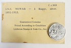 I n s  India Mewar 1 Rupee Silver Coin 1851-1913 Littleton Stamp   Coin C-1368