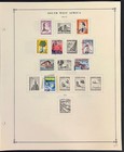 South West Africa Stamp Collection Pages Mint Hinged   Used 1941-1978 Zayix