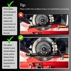 2 Pcs Wheel Toe Alignment Tool Plate Automotive Wheel Alignment Accurate