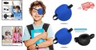 Lightweight 3d Blue Eye Patch For Amblyopia - 2 Adjustable Packs Ideal For All