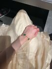 Van Cleef   Arpels Vintage Alhambra Bracelet Malachite 5 Motifs 18k Yellow Gold
