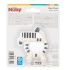 New Nuby Geo Zoos Massaging Silicone Baby Teether