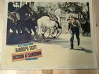 Vintage Western Movie Lobby Card Decision At Sundown 1957 Original Lobby Card  3