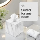 Tissue Box Cover Holder Square Marble Tissue Box Holder Bathroom Vanity Nightsta