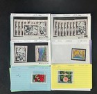 Cameroun Stamp Collection Dealer Cards  111 Cv Mint   Used Zayix