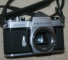 Vintage Asahi Pentax Spotmatic Sp Camera Body With Case And Original Box