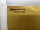 Mountain Bell Telephone Vintage Envelope Historic Cool 