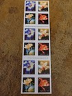 20 Forever First Class Letter Stamps 4 Flowers Stamps Mnh 2000 Book Pane