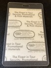 Meat Loaf Lost Boys Golden Girls Tour 1988 Laminated Pass