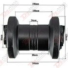 2 Pieces Bottom Roller Track Roller For Kubota Kx040-4 Excavator Undercarriage