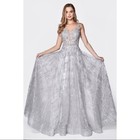 Glitter Special Occasion Formal Rhinestone Beaded Embroidery Long Evening Dress