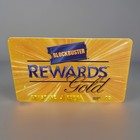 Rare Vintage Original Blockbuster Gold Reward Video Membership Card