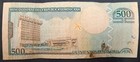 2009 Dominican Republic 500 Pesos P179b  Ha0191005 