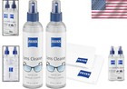 Lens Cleaner Spray Microfiber Cloth Set Streak-free Eyeglasses Optics Care