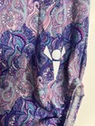 Purple Paisley Girls Gymnastics  Leotard Size Medium 7-10