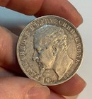 Bulgaria - 1894 Large Silver 5 Leva - Popular