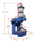 1 5 Ton Pneumatic Punch Press Machine Single Cylinder High Pressure Punch Press