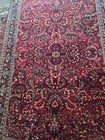 Lovely Top Quality Antique 1920 s Authentic Sarouk  Rug  250 To 280 Knots