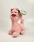 Vintage 1984 Arlene Garfield Plush Fun Farm Dakin Pink Cat Nwt 8  Rare 