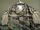 Us Military Army Combat Coat Shirt Opfor Tigerstripe Large Long New Usa 107-l