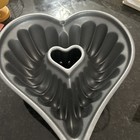 Nordic Ware Elegant Heart 10 Cup Bundt Cake Pan Wedding Valentine
