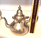 Vintage Woodbury Pewterers Henry Ford Museum Teapot With Original Sticker On Bot