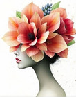 Digital Photo Art Picture Image Abstract Png Pic Pc Mobile Wallpaper Flower Girl