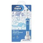 Oral-b Kids Electric Toothbrush With Sensitive Brush Head And Timer  Age 3 