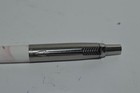 Parker Jotter Ballpoint Pen End Of Day White Pink Barrel Circa 1994 Usa Made