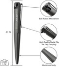Cool Hand 4 3   Edc Tactical Bolt Action Pen W mtap Logo  Compact Size Aluminum