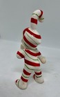 Vintage Japan Geo Z Lefton Christmas Candy Cane Elf Pixie Japan  signed 