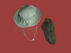 Military Vietnam Boonie Rip-stop Jungle Hat With Net Od Green 1969 New Unissued