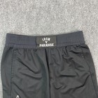 Under Armour Project Rock Shorts Youth Xl Black Iron Paradise Mesh Bull Logo