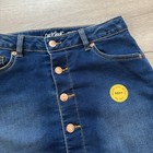 Cat   Jack - Girls Ultimate Stretch Super Soft Denim Skirt - Large  10-12 