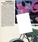 Original 1970 Norton Commando  Sales Brochure New Isolastic Genuine Nice    