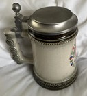 Schweiz Switzerland Stein Tankard Made In W Germany Pewter Lidded New         N2