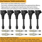 6x Oem Ignition Coil   Iridium Spark Plugs Set For Nissan Infiniti 3 5l V6 Uf550