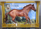 Breyer Horse Checkers   1831 Traditional Latigo   Loping Quarter Horse Model