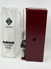 Vtg Wittner Taktell Super Mini Metronome Red Case No Key  Germany Nice Cond 
