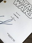 Star Wars A New Hope Movie Script Original Collectable Memorabilia Autographed