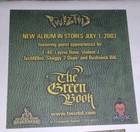 Twiztid Green Book Sampler Cd Jamie Madrox Monoxide Psycho Majik Records Blaze