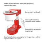 Electric Ice Crusher Machine Ice Shaver Shaved Ice Snow Cone Slushy Machine