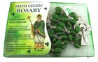 Irish Connemara Marble Rosary Prayer Beads Ireland G512-n  nickel  Madonna