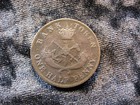 Old World Token Coin Bank Of Upper Canada Half Penny 1854 Kmtn2 St  George 589
