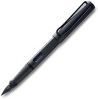 Lamy Safari Fountain Pen Charcoal Broad Nib L17b With Gift Box