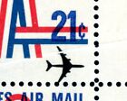Efo C81 Major Color Shift And Pre-printing Paperfold Cuts Plane Wing  air Mail 